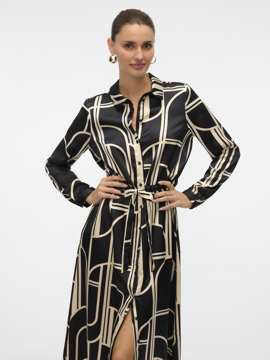 VMHADLEY Long Dress - Black - VERO MODA & VILA Bergvik